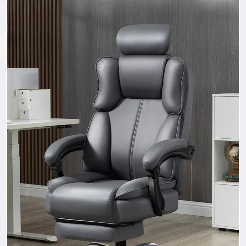 Office Tech Chair - F*-솔리드 백 하이백 마이크로파이버 테크 가죽