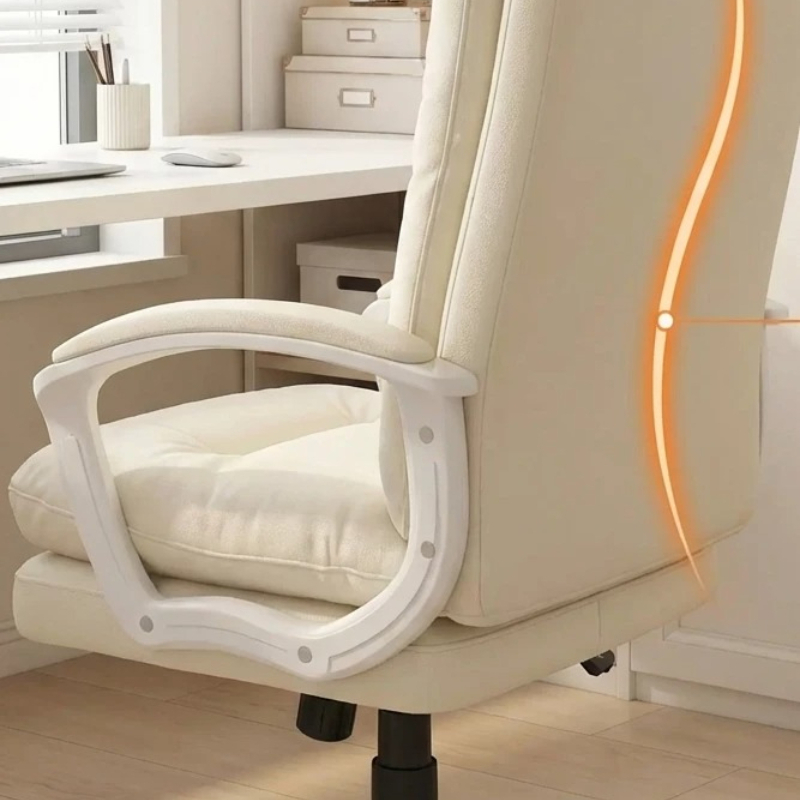 Office Tech Chair - F*-솔리드 백 S 곡선형 테크 패브릭