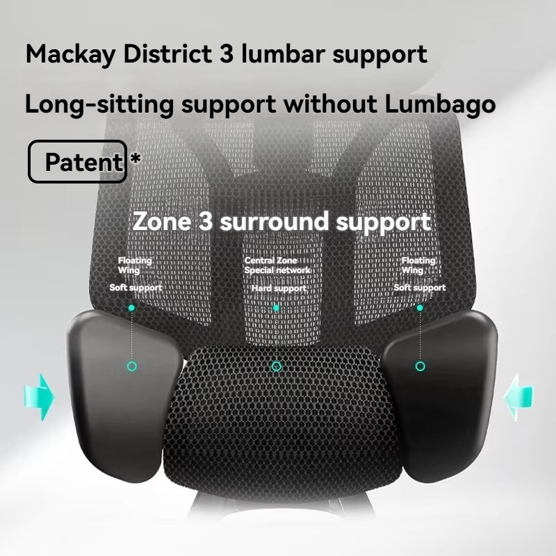 디럭스 하이테크 인체공학적 메쉬 사무용 의자 (조절 가 - Office Tech Chair 리뷰 및 가격