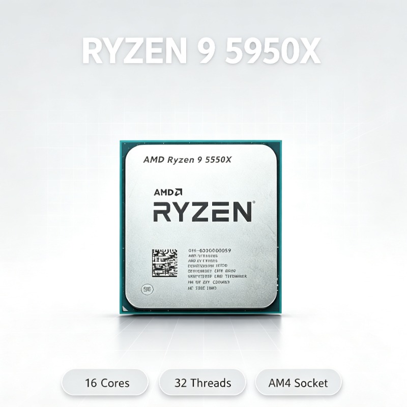AMD Ryzen 9 5950X 소켓 AM4 CPU 1 - Amd Cpu Ryzen 9 리뷰 및 가격