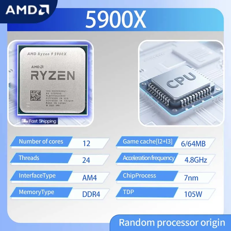 AMD 라이젠 9 5900X R9 5900X 3.7GH - Amd Cpu Ryzen 9 리뷰 및 가격