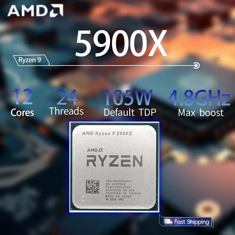 AMD 라이젠 9 5900X R9 5900X 3.7GH - Amd Cpu Ryzen 9 리뷰 및 가격