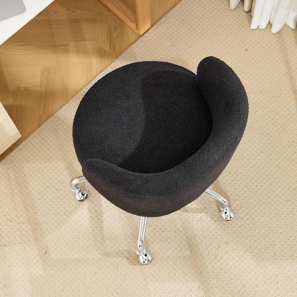 바퀴가 달린 컴팩트한 회전식 책상 의자, 인체공학적 낮 - Office Tech Chair 리뷰 및 가격