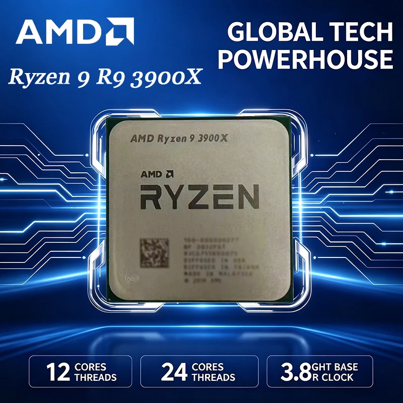 AMD Ryzen 9 R9 3900X CPU 12코어  - Amd Cpu Ryzen 9 리뷰 및 가격