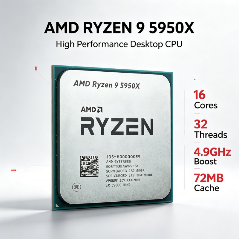 AM4 프로세서 AMD Ryzen 9 5950X 16코 - Amd Cpu Ryzen 9 리뷰 및 가격